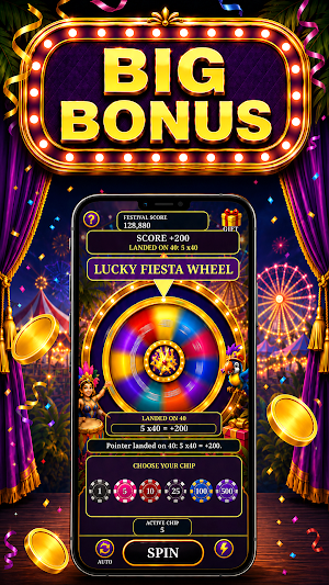Lucky Fiesta Wheel Screenshot 1