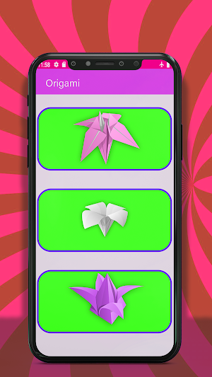 how to make Origami Flowers Screenshot 2