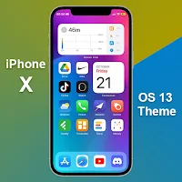 iPhone X Launcher OS 13 Theme