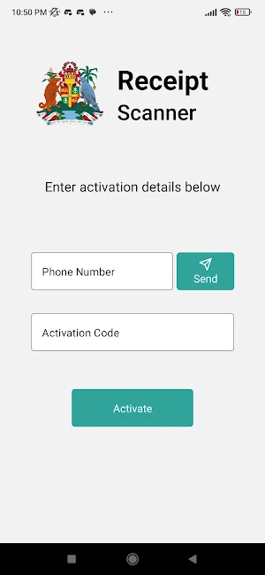 IAmGov Receipt Scanner Screenshot 0