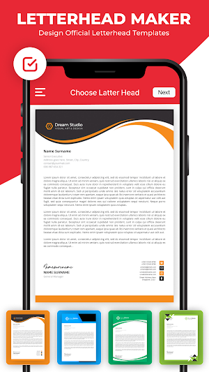 Letterhead: Letterhead Maker Screenshot 2