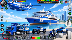 Police Transport Vehicle Sim Screenshot 0