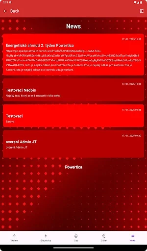 Powertica Energie a.s. Screenshot 3
