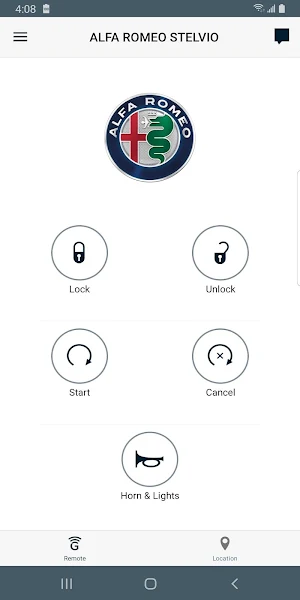 Alfa Connect Screenshot 1