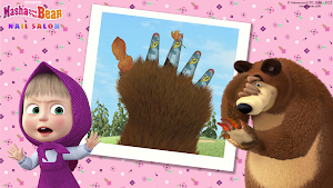 Masha and the Bear: Nail salon Screenshot 2