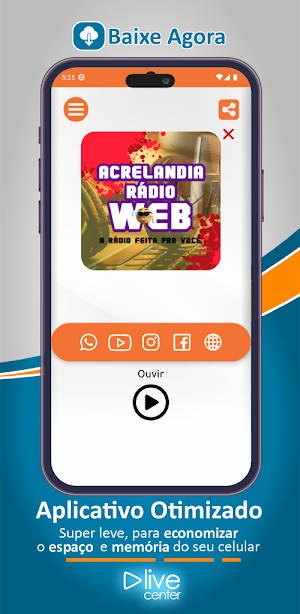 Acrelandia Rádio Web Screenshot 0