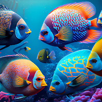 Aquatic Match: Underwater Puzl