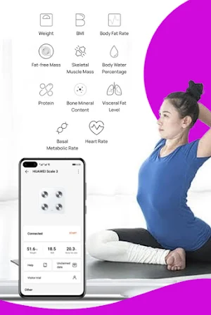 HUAWEI scale 3 app guide Screenshot 2