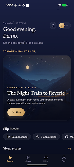 DreamTide: Sleep Sounds Screenshot 0