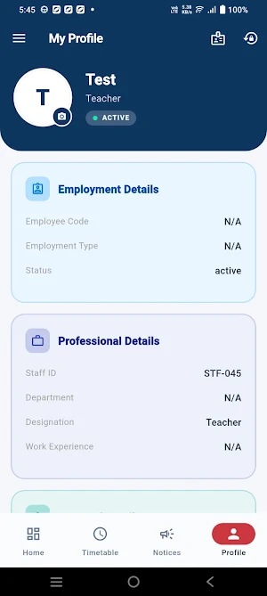 Residential Gyan Jyoti Staff Screenshot 3