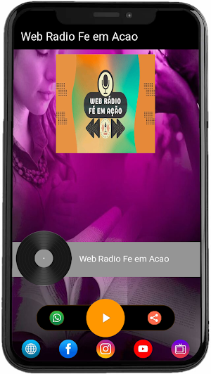 Web Radio Fé em Ação Screenshot 1