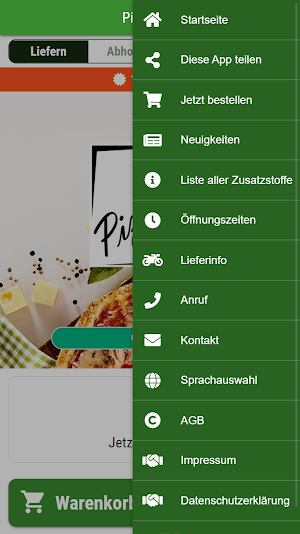 Pizzafone Screenshot 2