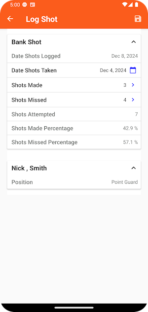 Track Your Shot Screenshot 3