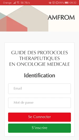 Guide Thérapeutique d'Oncologie AMFROM Screenshot 1