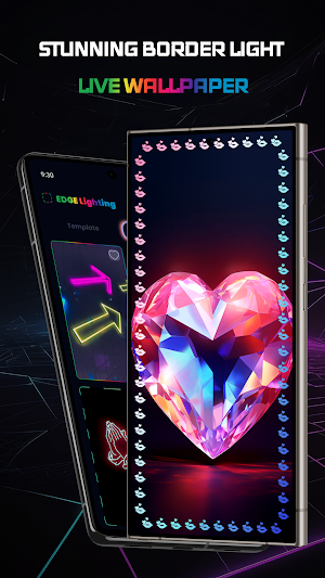 LED Edge Lighting & Wallpapers Screenshot 1