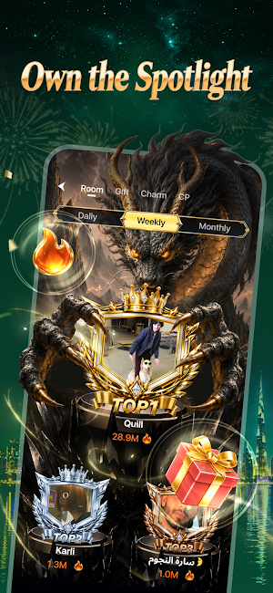 Helili Chat - Voice Room Screenshot 3