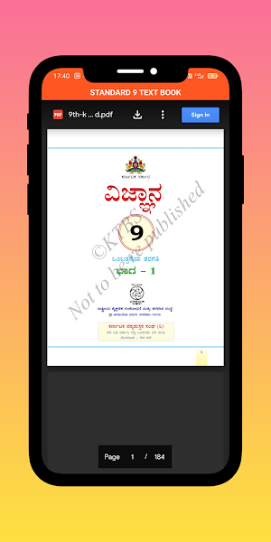 Karnataka Board Class 9 Books Screenshot 3