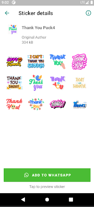 Thank You Stickers Pro Screenshot 3