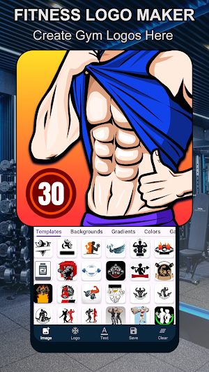Logo maker For Gym & Fitness Screenshot 1