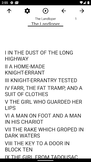 Book, The Landloper Screenshot 0