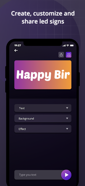 Led Banner: Text scroller Screenshot 0