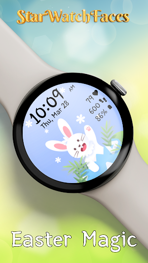 Easter Magic Premium Watchface Screenshot 0