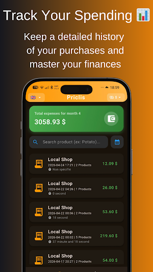 Priclis Screenshot 2