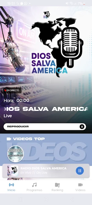 Radio Dios Salva America Screenshot 0
