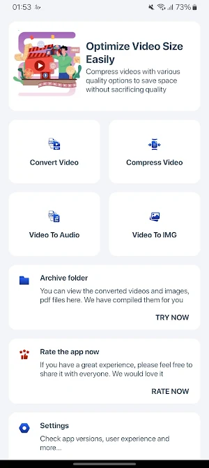 VCompressor - Convert All File Screenshot 0