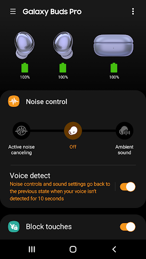 Galaxy Buds Pro Plugin Screenshot 0