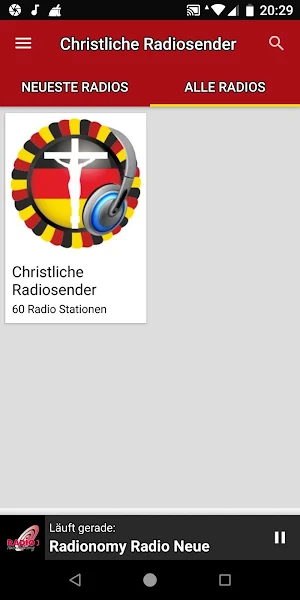 Christliche Radiosender Screenshot 3