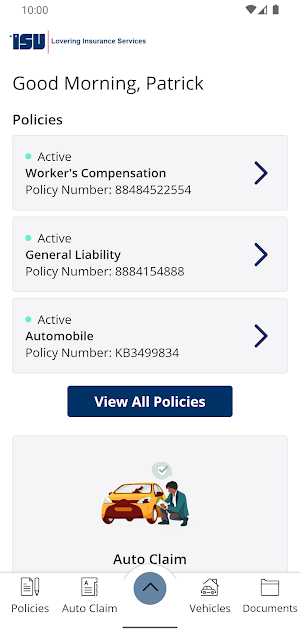 ISU Lovering Insurance Screenshot 1