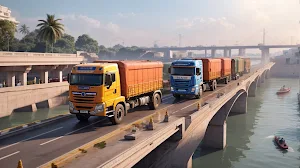 Truck Simulator 3D Truck Games Screenshot 1