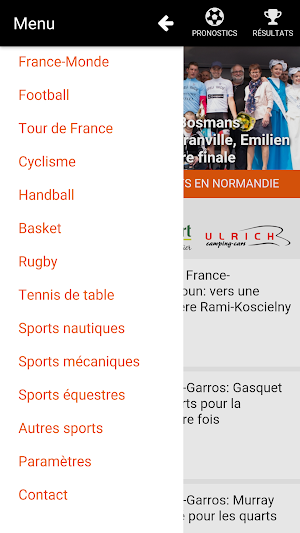 Normandie Sport Screenshot 1