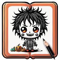 Coloring Night Spooky Horror