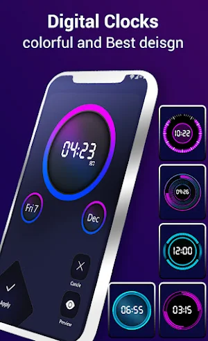 Digital Smartwatch Speak Clock Screenshot 1