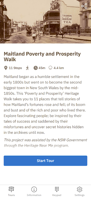 Maitland Walks Screenshot 1