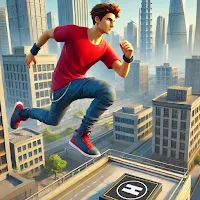 Rooftop Runner Jumper Fun Game