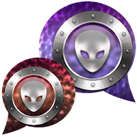 UFO Go SMS theme