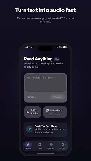 ReadAnything Offline TTS Voice Screenshot 0