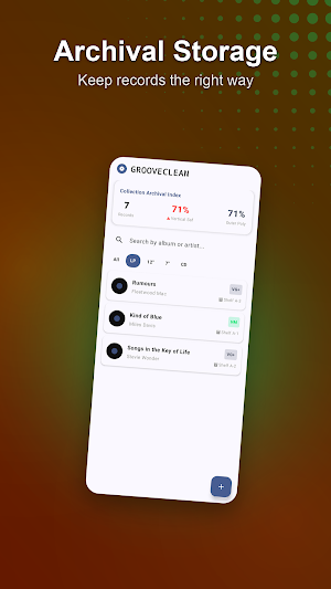 Sleevecare: Vinyl Record Log Screenshot 2