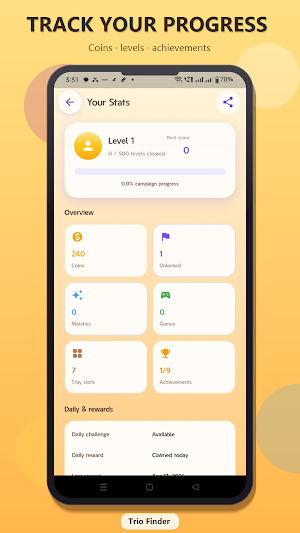 Trio Finder Screenshot 1