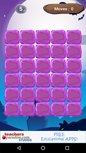 Halloween Memory Game For Kids Screenshot 3