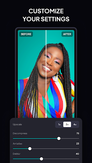 Crisp - Photo & Video Enhancer Screenshot 1