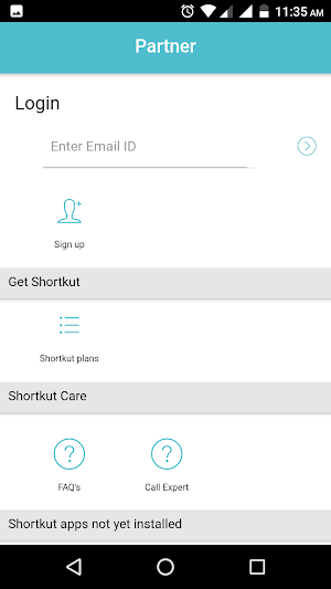 Shortkut Startup App Screenshot 3