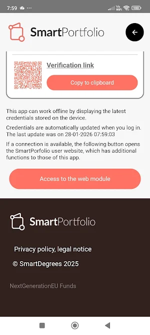 SmartPortfolio Screenshot 3