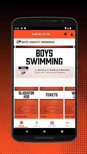 Gladstone Gladiators Athletics Screenshot 0