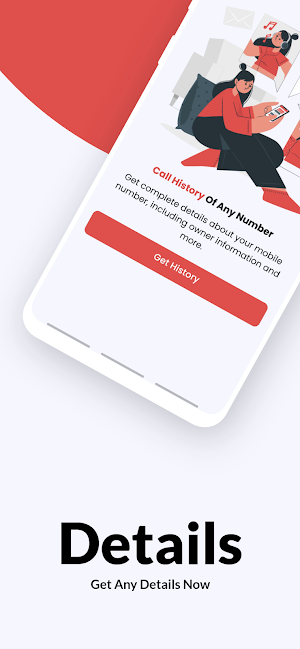 Call history of any number Screenshot 2
