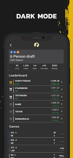 Underdog Fantasy Screenshot 3