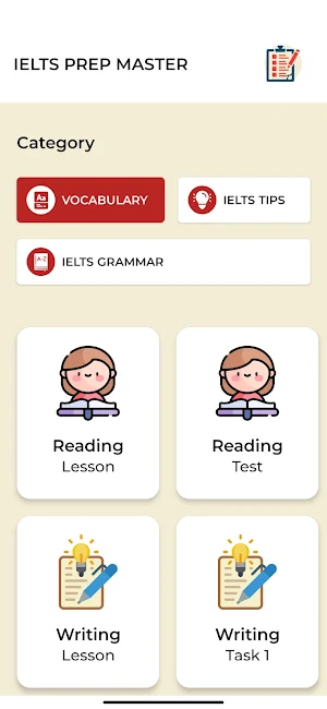 IELTS Prep Master - ScoreMate Screenshot 1